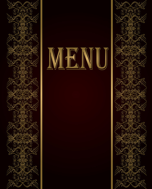 Vintage design menu - Vektor, obrázek