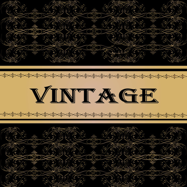 Vintage background - Vector, Image