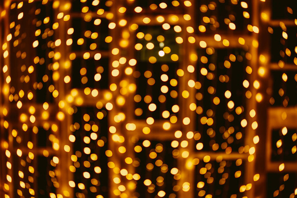 Altın soyut arkaplan, odaklanmış görünüm - Fotoğraf, Görsel
