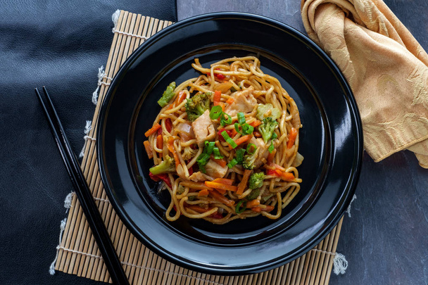 Chinese Chicken Chow Mein - Photo, Image