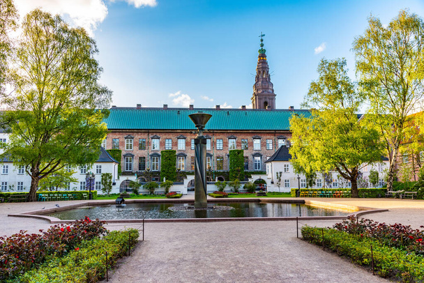 Christiansborg Slot Palace in Copenhagen, Denmark - Fotó, kép