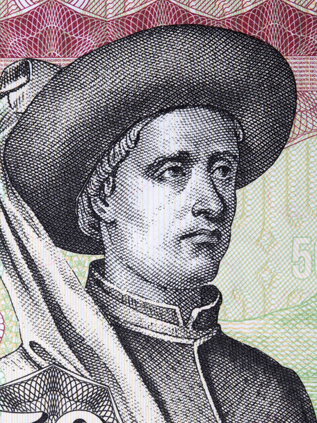 Prinssi Henry Navigator muotokuva Portugalista rahaa
 - Valokuva, kuva
