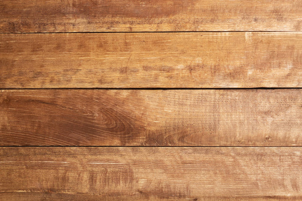 Wooden background of crooked color. Boards are located horizontally. - 写真・画像