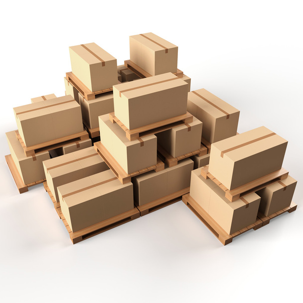 Cardboard boxes - Photo, Image