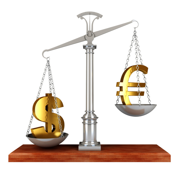 Dolar i euro - Zdjęcie, obraz