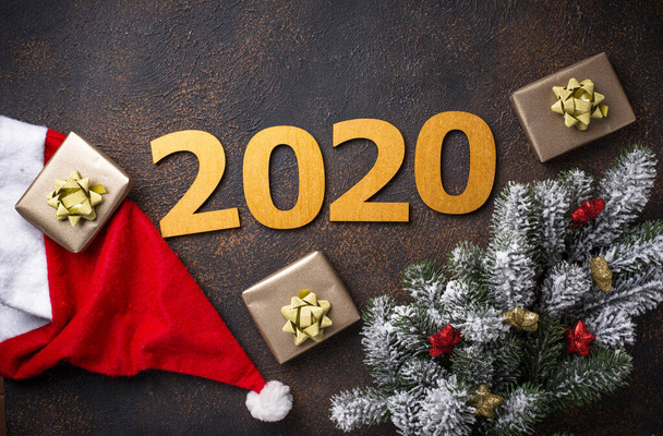 Navidad Año Nuevo 2020 fondo
 - Foto, imagen