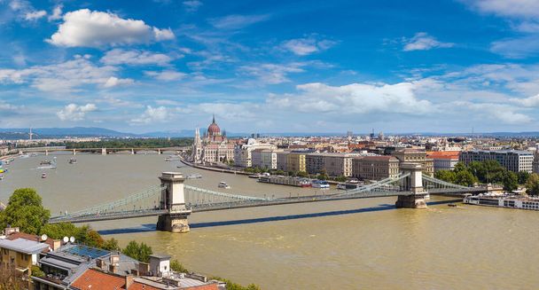 Panoramic view of Budapest - Zdjęcie, obraz