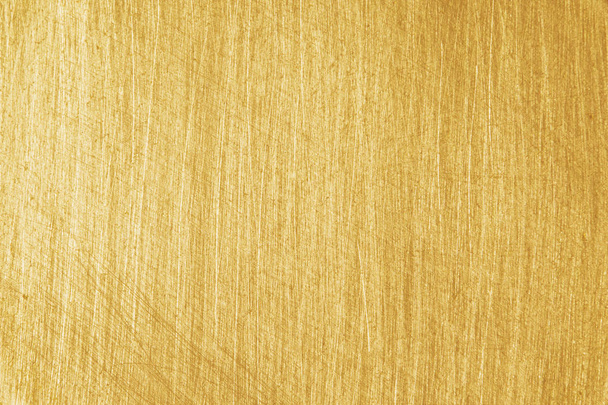 Gold Textur Hintergrund. goldglänzende Metallic-Oberfläche Nahaufnahme - Foto, Bild