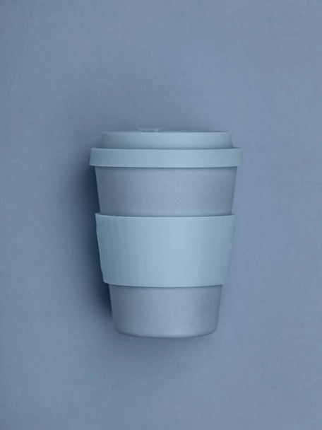 Környezetbarát újrahasznosítható kávéscsésze. - Fotó, kép