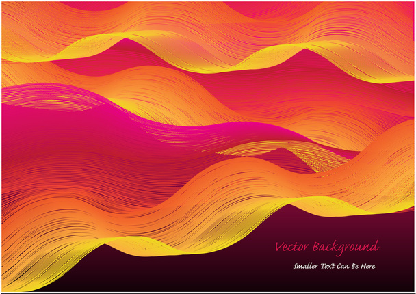 Abstract vector waves background - Vector, Image