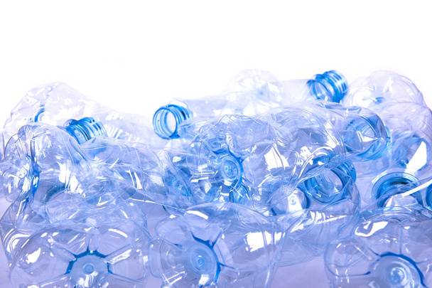 plastic bottles recycle background concept - Photo, image