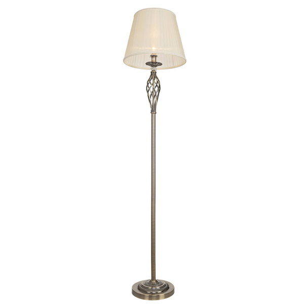 Floor lamp, isolated on white background. - Photo, Image