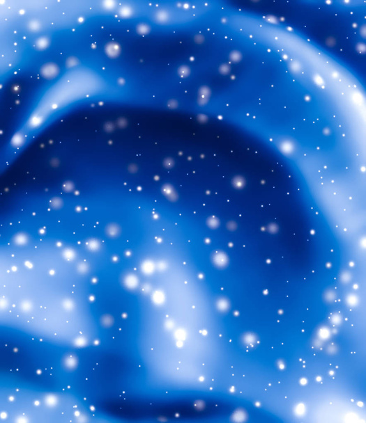 Weihnachten, Neujahr und Valentinstag blauer abstrakter Hintergrund - Foto, Bild