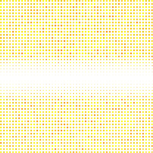 白い背景に色付きの点   - ベクター画像
