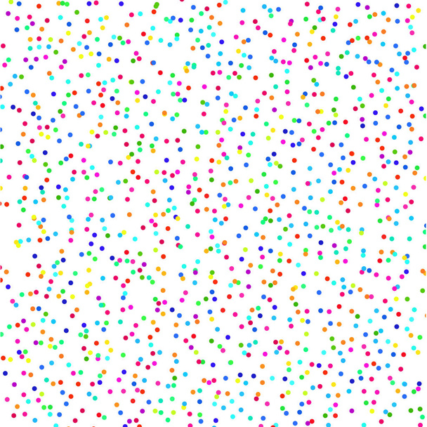 барвисті конфетті на білому тлі
 - Вектор, зображення