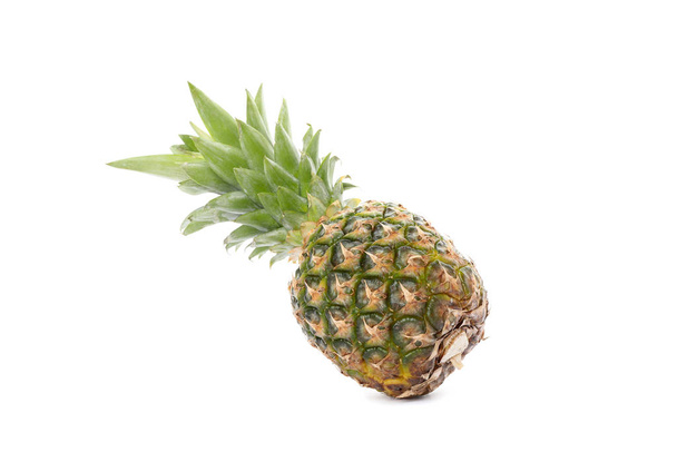 Pineapple isolated on white background. Juicy fruit - 写真・画像