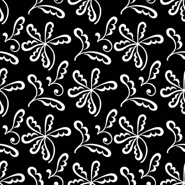Abstract patterns seamless doodle Sketch - Vector, Imagen