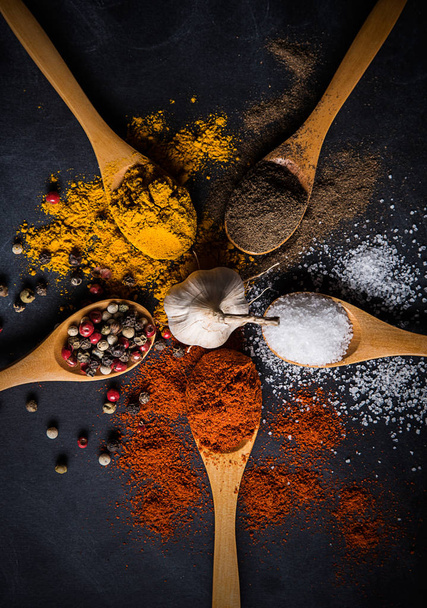 Variety of spices  - Valokuva, kuva