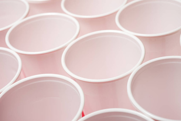 Disposable cups view - Foto, Imagem