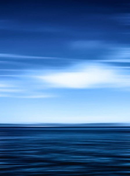 Abstract Oceaan muur decor achtergrond, lange blootstelling weergave van Drea - Foto, afbeelding