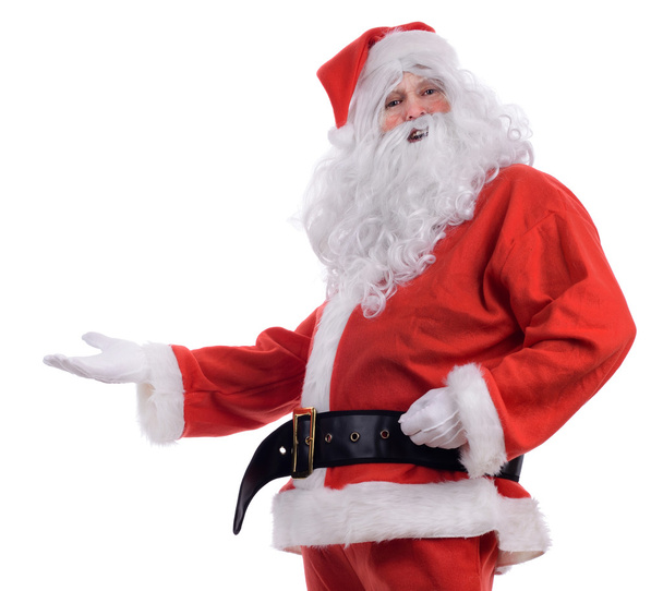 Santa presenting - Foto, Imagen
