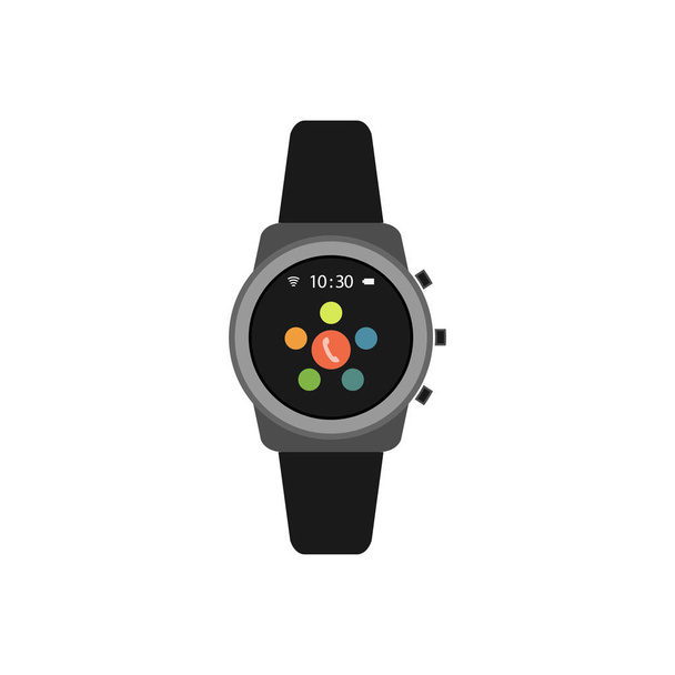 flat design smart watches - Vetor, Imagem