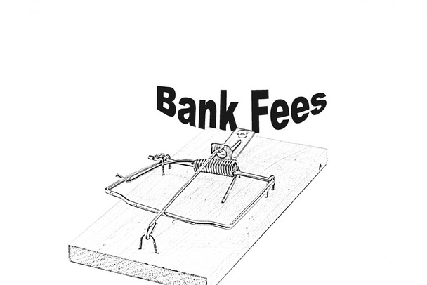 Fogalmi egérfogó vázlatos banki díjak - Fotó, kép