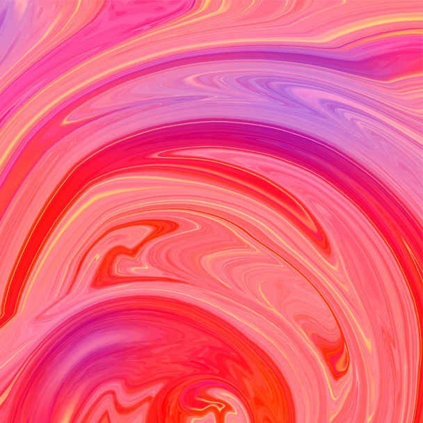 Onda de fondo abstracto. Marmolado, textura de pintura acílica
 - Vector, imagen