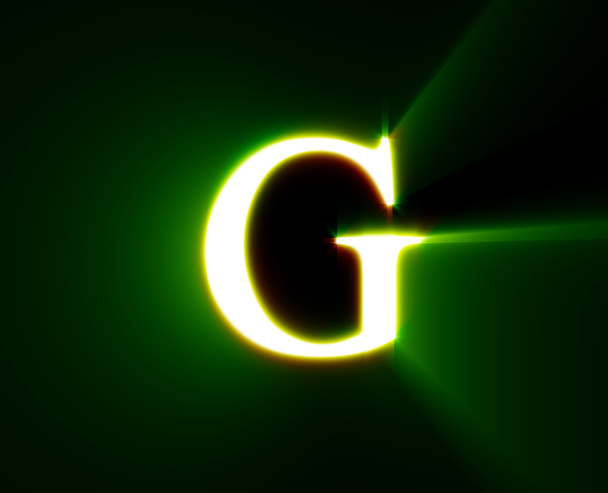 g, shine, grün - Foto, Bild