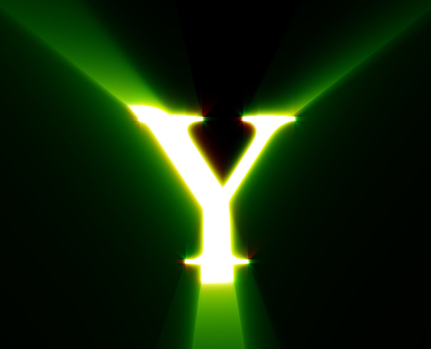 y, λάμψη, πράσινο - Φωτογραφία, εικόνα