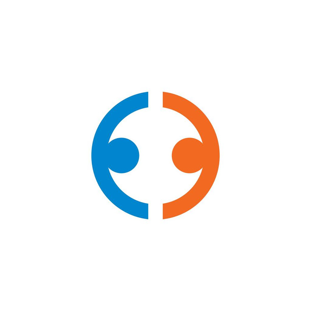 Adopción y cuidado comunitario Logo plantilla vector - Vector, imagen