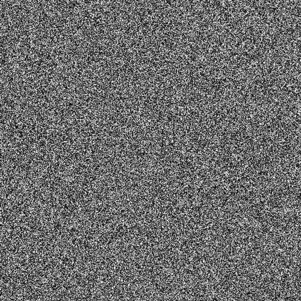 Static noise bad signal tv screen seamless pattern - ベクター画像