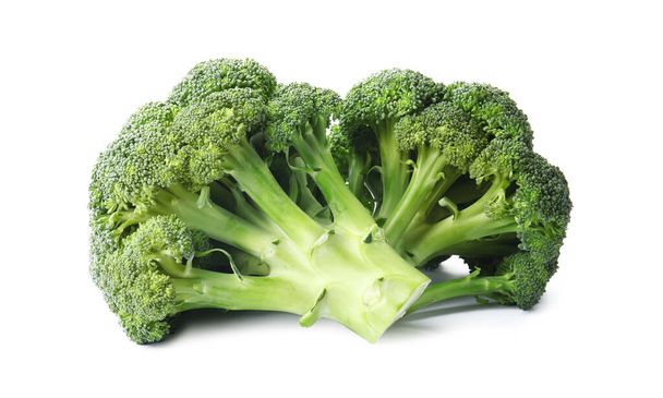 Fresh broccoli isolated on white. Edible green plant - Fotografie, Obrázek