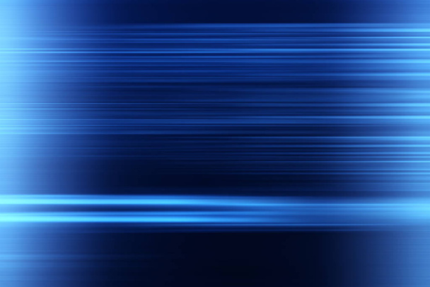 niebieska technologia abstrakcyjny ruch tło prędkości światła - Zdjęcie, obraz