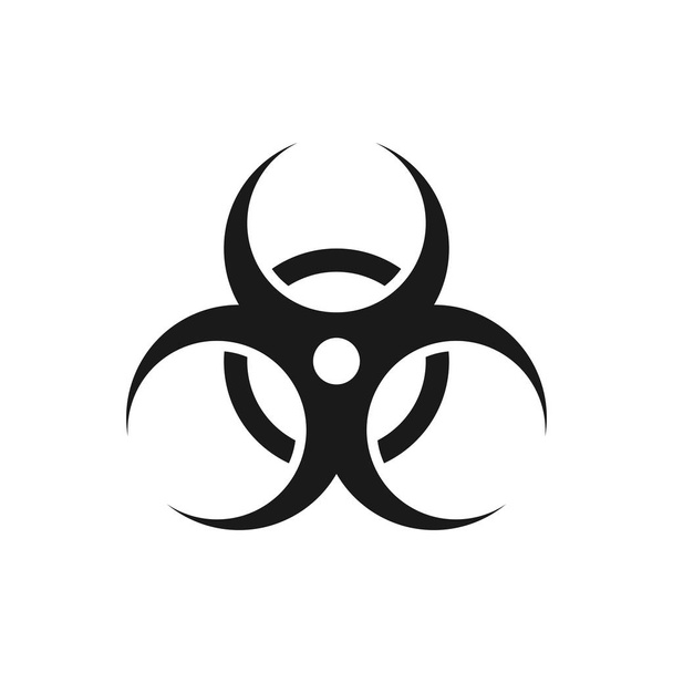 Logo simbolo Biohazard isolato su sfondo bianco. Vettore EPS 10
 - Vettoriali, immagini