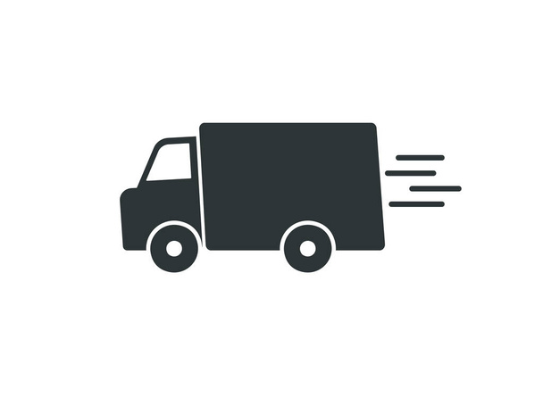 Icône camion. Livraison rapide. Illustration vectorielle
. - Photo, image