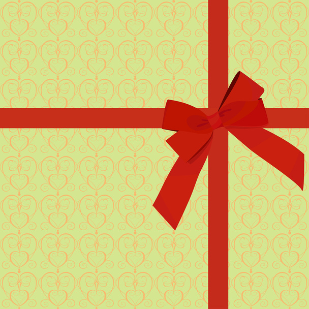 Bow for gift - Vector, Image