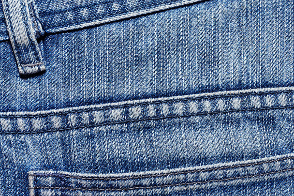 Fondo de textura azul, textura jeans, tela. Vaqueros vaqueros fondo
. - Foto, imagen