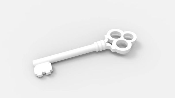 3D-рендеринг ключа, выделенного в цветном фоне студии
 - Фото, изображение