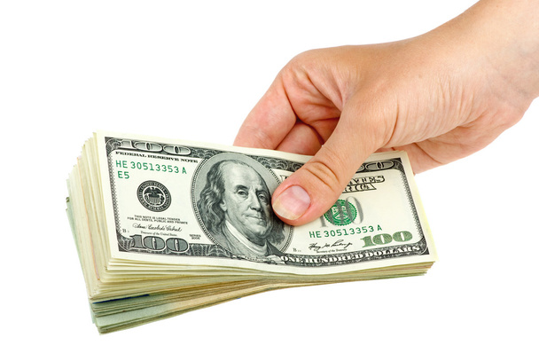 Пакет ручной раздачи банкнот $100
 - Фото, изображение
