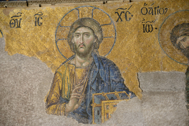 イエス ・ キリストのモザイク - 写真・画像