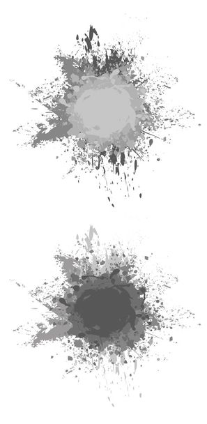 inkt spatten - Vector, afbeelding