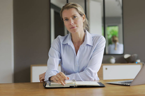 portrait of a businesswoman in an office - Foto, Imagen