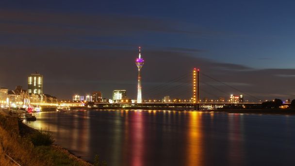 Düsseldorf at night - Photo, Image