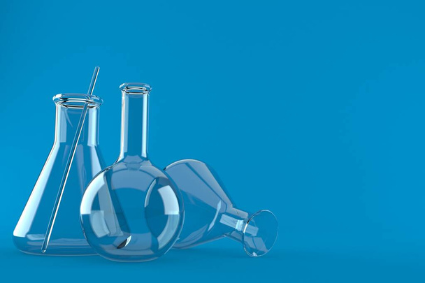 Chemistry flasks - Photo, Image