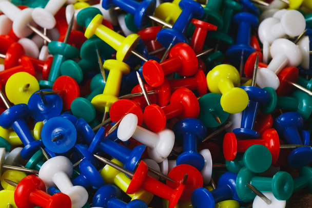 piles of plastic pins - Photo, Image