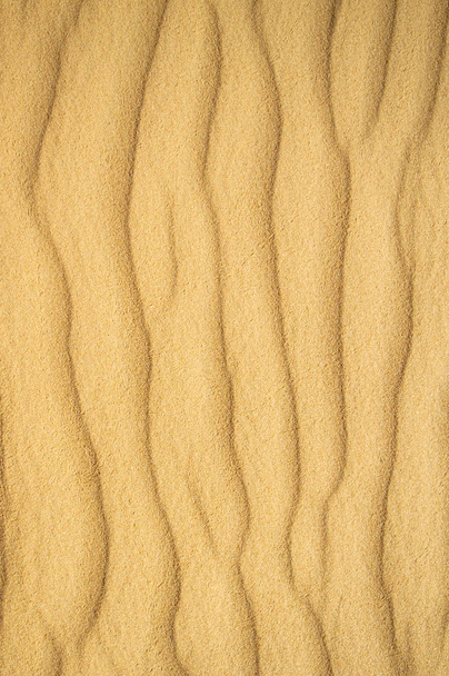 Καλοκαιρινό μοτίβο αμμόλοφου για φόντο. Κοντινό πλάνο των προτύπων σε αμμόλοφο με κυματισμούς, υφή άμμου - Φωτογραφία, εικόνα
