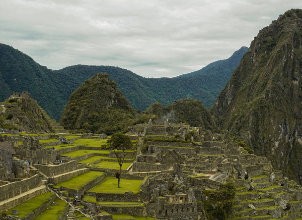 Royal Palace and the Acllahuasi of the Incas in Machu Picchu, Peru - Photo, Image