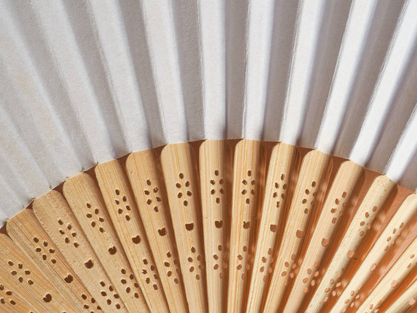 Japanese foldable hand fan - Photo, Image
