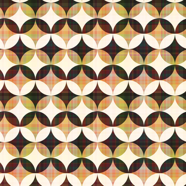 Seamless abstract geometric circle pattern - Vector, Image